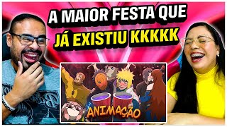 REACT VOICE MAKERS  AKATSUKI FAZ UMA FESTA 3  INÍCIO DO CAOS [upl. by Kcirdes]