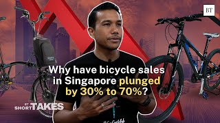 Why have bicycle sales in Singapore plunged by 30 to 70 [upl. by Strain]