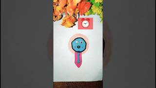 CLOCK TOWER easy kids craft idea ⏰ from clay claycraft trending youtubeshorts dibueducationarts [upl. by Frodeen552]