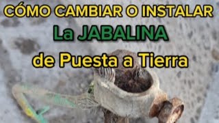 Jabalina de PUESTA A TIERRA  Cómo Instalarlas yo Cambiarlas [upl. by Notsirhc935]