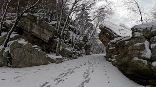 Undercliff and Overcliff loop from West Trapps Mohonk Preserve [upl. by Ihskaneem]