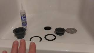 ️🔥 How to Install a 2quot Brass Shower Drain➔ StepbyStep Tutorial  DIY Water Test [upl. by Ney214]