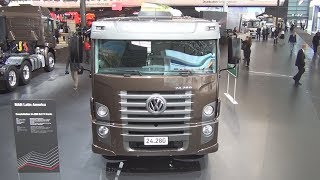 Volkswagen Constellation 24280 8x2 VTronic Chassis Truck Exterior and Interior [upl. by Yves]