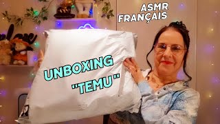 Asmr français Unboxing quot Temu quot [upl. by Oicanata584]