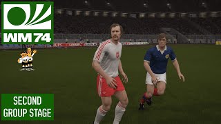 1974 World Cup SIM  Matchday 1  Part 2  Second Group Stage [upl. by Paz288]