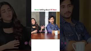 Anmol talking about Ali Raza💘 Anmol Baloch And Ali Raza Interview  Iqtidar Drama Actors shorts [upl. by Alodie77]