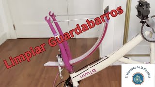 Cómo Limpiar el Guardabarros de la Bicicleta [upl. by Marcella]