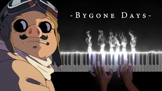 Bygone Days  Porco Rosso OST Piano  Studio Ghibli Joe Hisaishi [upl. by Annelg]