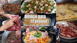 Almoço para 22 pessoas [upl. by Seldon]