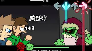 eddsworld vs zanta fnf mod maniaholiday mod [upl. by Airotcivairam]