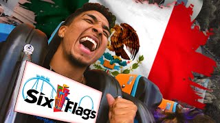 COLOMBIANO EN Six Flags MÉXICO EXPERIENCIA  El Patrón [upl. by Trixie]