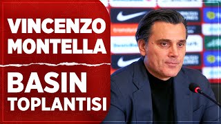 TürkiyeGaller  Vincenzo Montella Maç Sonu Basın Toplantısı [upl. by Neelak251]