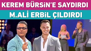 Mehmet Ali Erbilden Kerem Bürsine sert salvolar Çıldırdı isyan etti [upl. by Aynwad637]