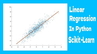 Simple Linear Regression in Python  sklearn [upl. by Rosamond]