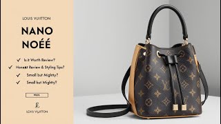 Nano Noé Louis Vuitton Review Is It Worth the Hype [upl. by Hamlet409]