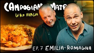 Ljuvlig risotto amp första gästen  EPISOD 7 EMILIAROMAGNA [upl. by Ylrebma]