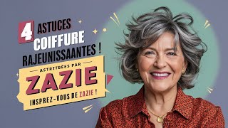 Rajeunissez vos Cheveux Gris  4 Astuces Coiffure Inspirées par Zazie [upl. by Samp260]