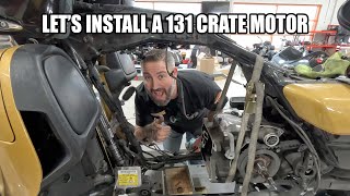 131 Crate Motor Install [upl. by Ilam]