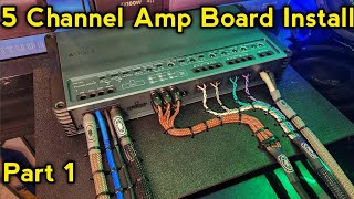 How To Install Speakers TO A 5 Channel AMPLIFIER [upl. by Paresh]