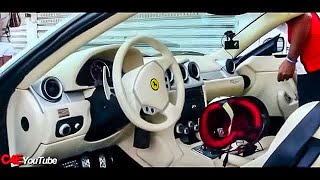 Experiencing the Ultimate Luxury Riding in a Ferrari 612 Scaglietti 🚗✨ [upl. by Cousins755]