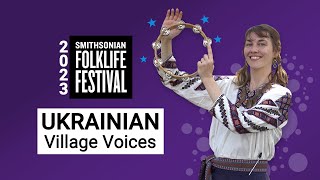 Ukrainian Folk Music at Smithsonian Folklife Festival 2023 [upl. by Bethesda]