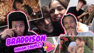 Addison and Bryce Braddison Cute Moments Reactions  Vlogmas Day 8 [upl. by Glinys514]