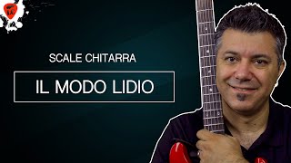 Scale per Chitarra Il Modo Lidio [upl. by Gnaw]