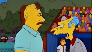 The Simpsons S03E16  Trim Those Sideburns SoftBall Scene thesimpsons [upl. by Milly]