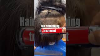 Hair smoothing treatment video haircare india [upl. by Atinid159]