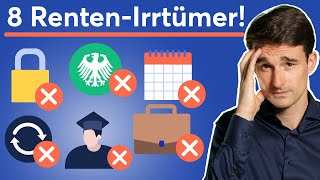 8 RentenIrrtümer die deinen Wohlstand gefährden [upl. by Aicertap]