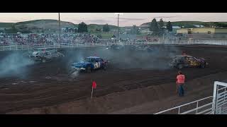 Plentywood Montana demolition derby main event [upl. by Sanderson]