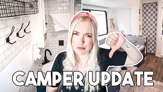 Camper Renovation after ONE year  How our camper upgrades are holding up [upl. by Coral211]