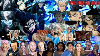 One Punch Man  Garos Epic Moments Reaction Mashup  Great Anime Reactors 【ワンパンマン】【海外の反応】 [upl. by Ayala]