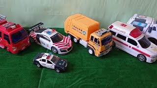 玩具車 台灣垃圾車音樂，消防車聲音，救護車聲音，警車聲音  TOys Car [upl. by Nitsuga]