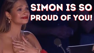 Fayth Ifil Bgt Semi Final SIMON FAVORITE SHOCKS Everyone With Her Unbelievable Voice [upl. by Krigsman593]