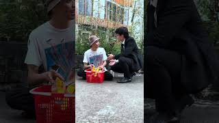 Test and give food to the kind young man CONDA NGUYEN condanguyen kindness help respect [upl. by Gipson]