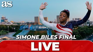 WOMENS artistic GYMNASTICS team FINAL SIMONE BILE  BERCY ARENA [upl. by Nalad]