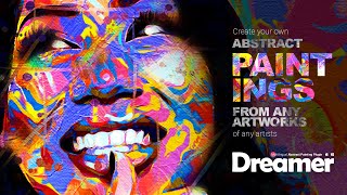 Abstract Painting in Photoshop  Dreamer UXP Plugin  Photoshop Tutorial [upl. by Joe219]