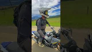 Suzuki Vstrom 800DE on full display No music just moto sound and some wind [upl. by Sosanna]