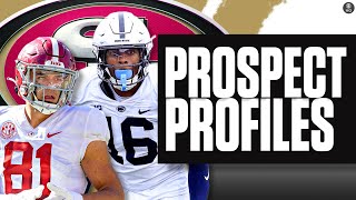 Full Breakdown Of The 49ers 2023 NFL Draft Player Comps  Projections  CBS Sports [upl. by Oam]