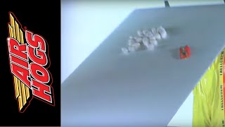 Air Hogs Zero Gravity Laser Racer vs Dozen Eggs  Will It Defy Gravity [upl. by Cramer]