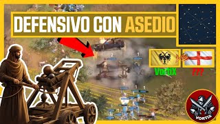 BOOMEANDO duro con SACRO  1v1 gameplay AOE4 [upl. by Dene]