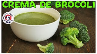 Crema de brocoli y espinacas Comida super saludable [upl. by Nosredneh]