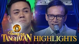 Tawag ng Tanghalan Sofronio tears up with Hurado Reys comment [upl. by Bohannon]