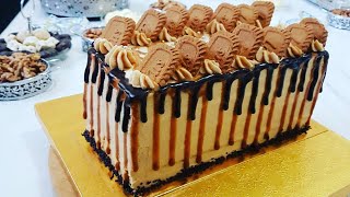 Spéculoos  Lotus cake كعكة السبيكوليس أو لوتيس [upl. by Arinaid]