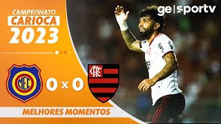 MADUREIRA 0 X 0 FLAMENGO  MELHORES MOMENTOS  2ª RODADA CARIOCA 2023  geglobo [upl. by Nnanaej13]