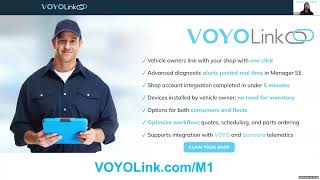 WEBINAR Connect Vehicles to Your Shop with VOYOLinks FREE Integration with Manager SE [upl. by Ellehsat]