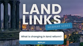 🔗 LAND LINKS What is changing in land reform [upl. by Lewak]