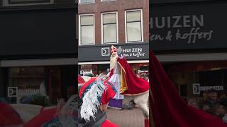 Sinterklaas Arrives in Gouda🎅🎄Mayor joins the Fun Festival [upl. by Marx]