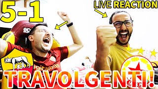 TRAVOLGENTI‼️ ROMACSKA SOFIA 51 LIVE REACTION [upl. by Tnattirb]